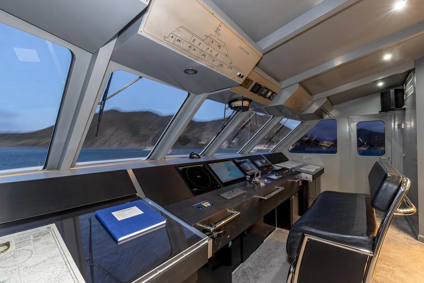 inside of an airplane aboard KARTAL YUVASI Yacht for Charter