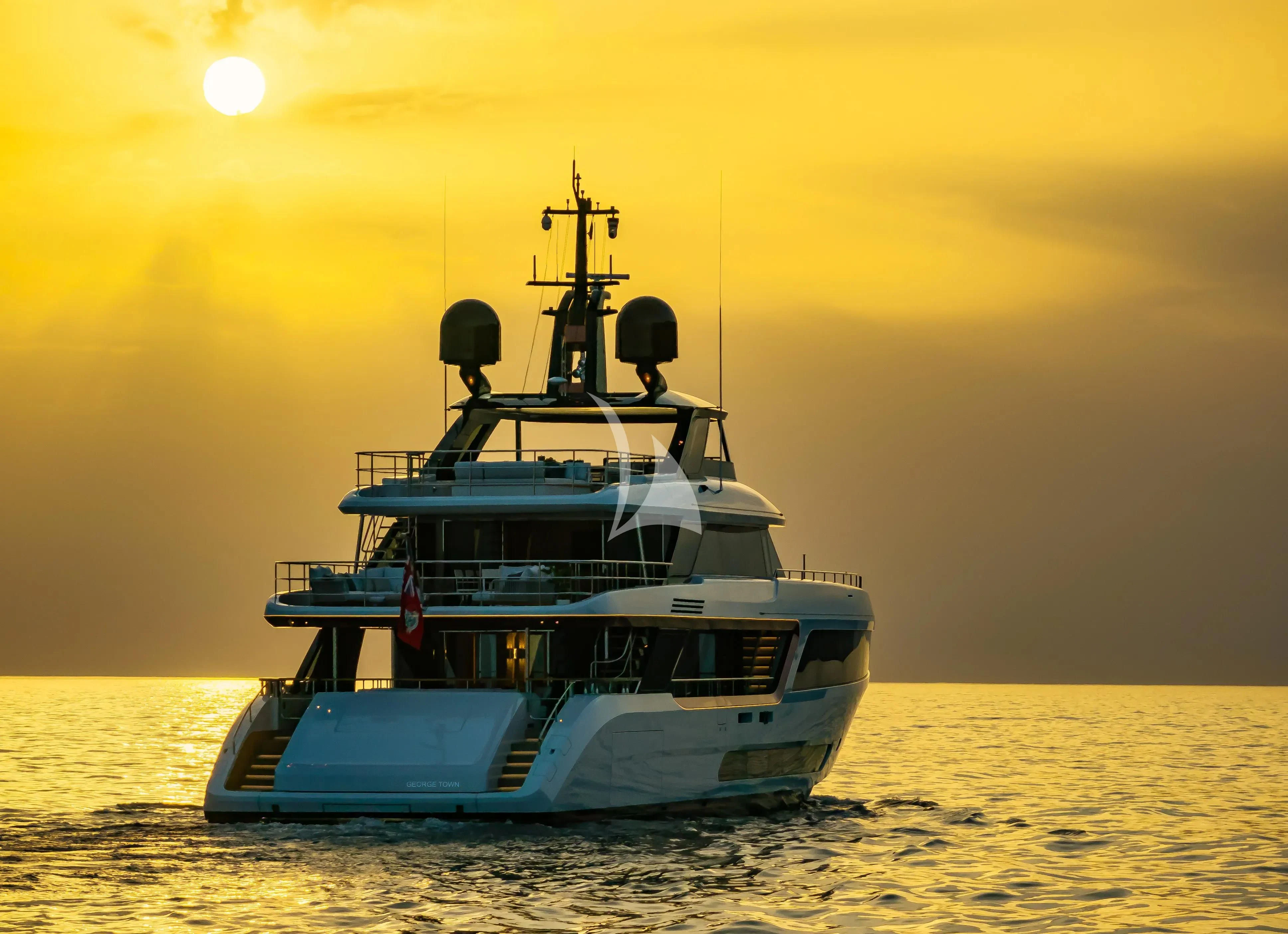 a boat in the water aboard DAWO Yacht for Sale