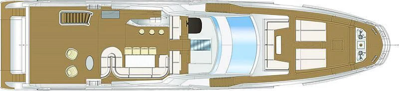 diagram aboard PENJA Yacht for Sale