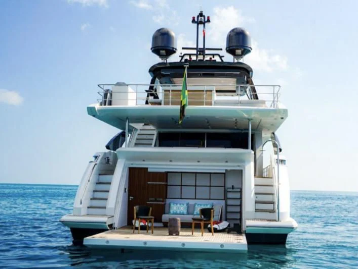 a boat on the water aboard PENJA Yacht for Sale