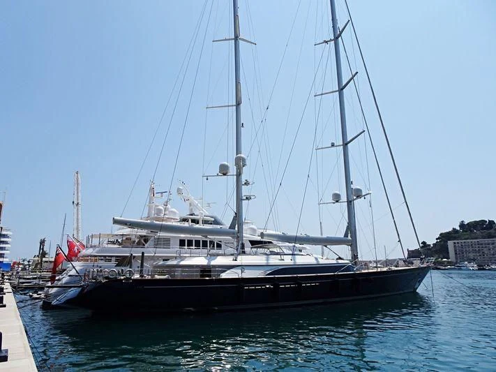 a boat on the water aboard MELEK Yacht for Sale