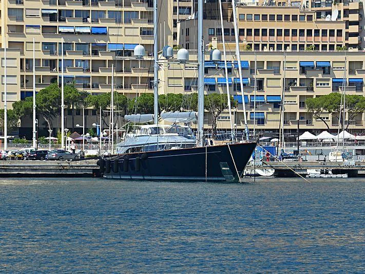 a boat in the water aboard MELEK Yacht for Sale