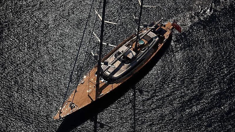 a boat in the water aboard MELEK Yacht for Sale