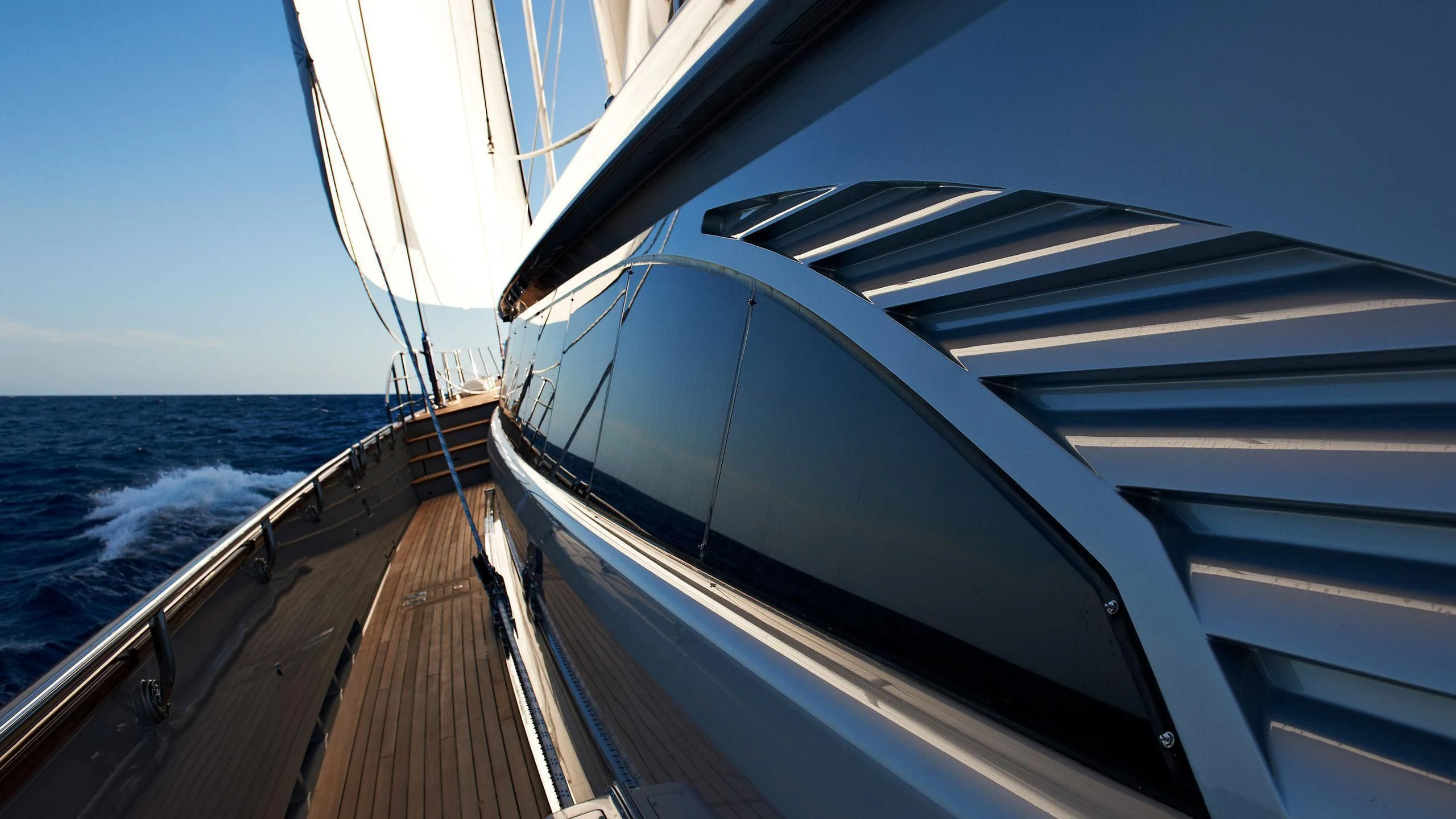 a boat on the water aboard MELEK Yacht for Sale