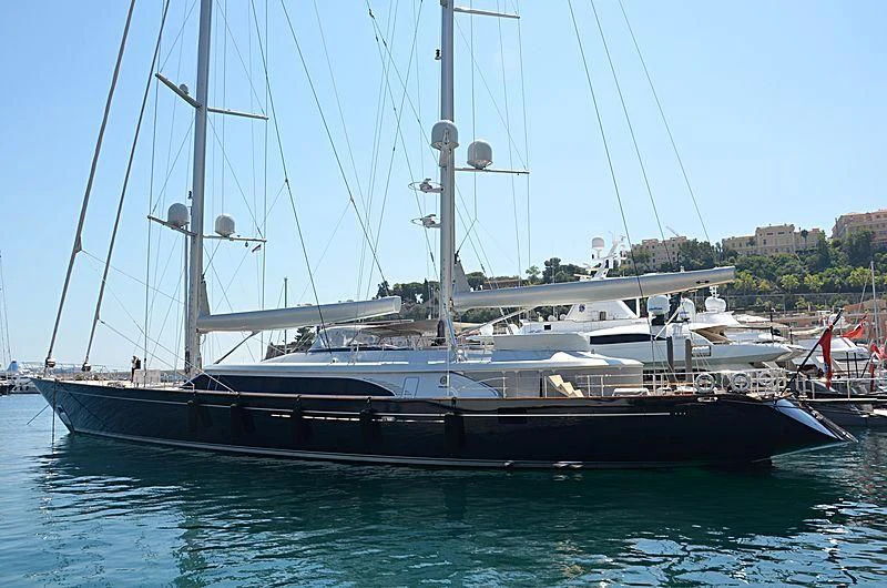 a boat in the water aboard MELEK Yacht for Sale