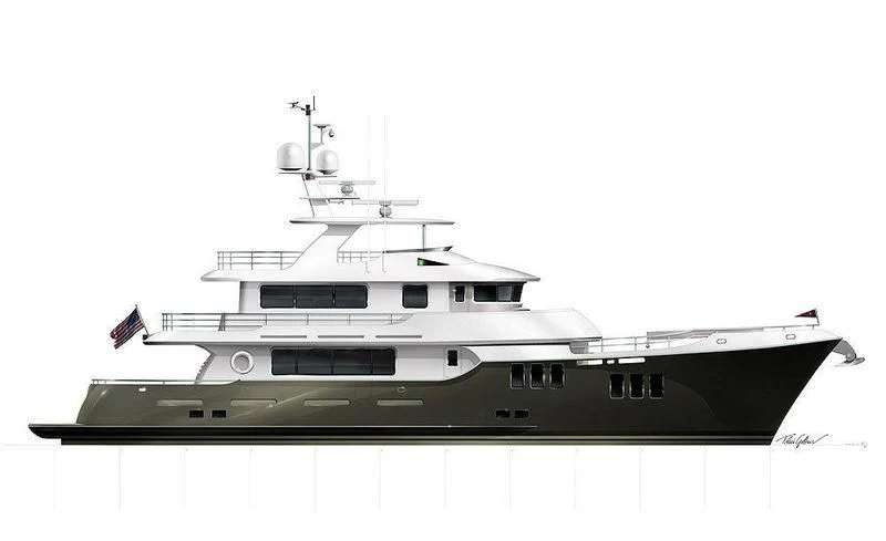 a large white ship aboard NEW JOURNEY Yacht for Sale