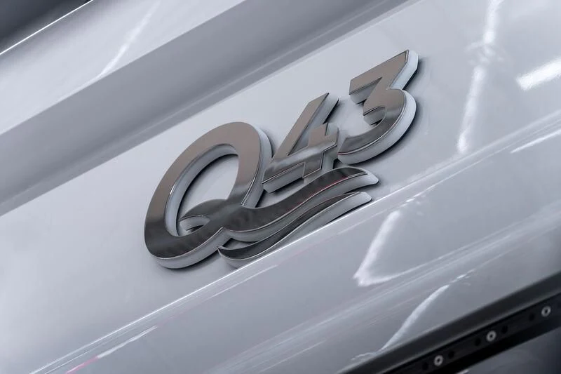 a close-up of a car door aboard SEAFLOWER Yacht for Sale