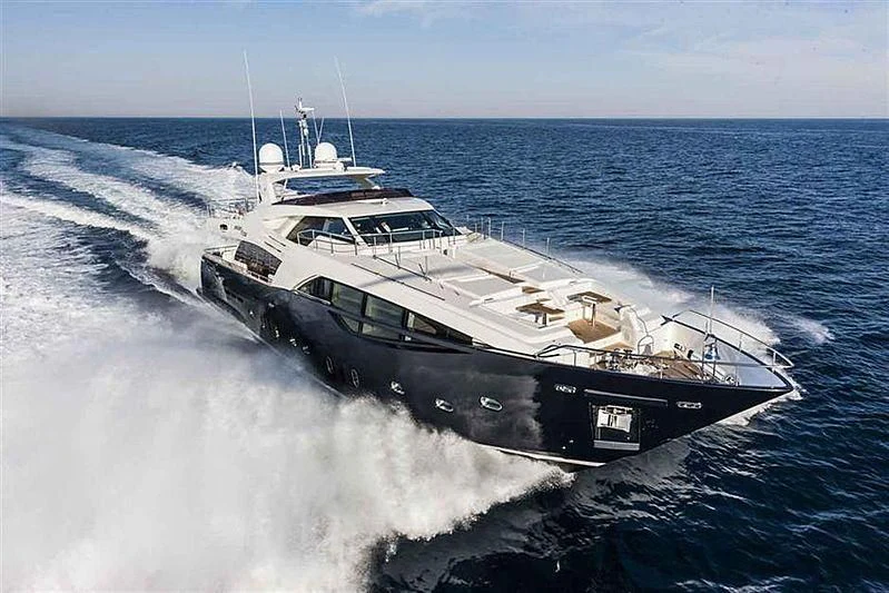 a boat on the water aboard MORNING STAR Yacht for Sale