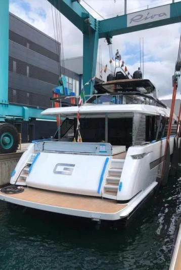 a boat on the water aboard G Yacht for Sale