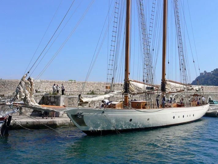 a boat in the water aboard ZACA Yacht for Sale