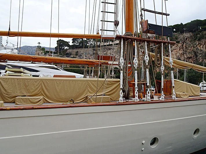 a boat on the water aboard ZACA Yacht for Sale