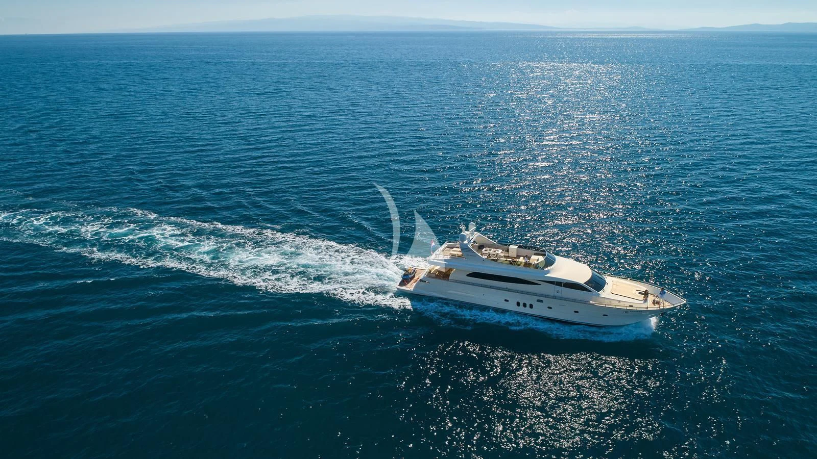 a boat in the water aboard KARISMA Yacht for Sale