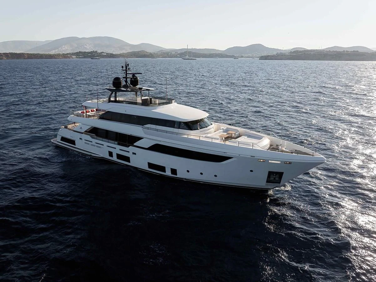 a boat in the water aboard NO SAUCE Yacht for Sale