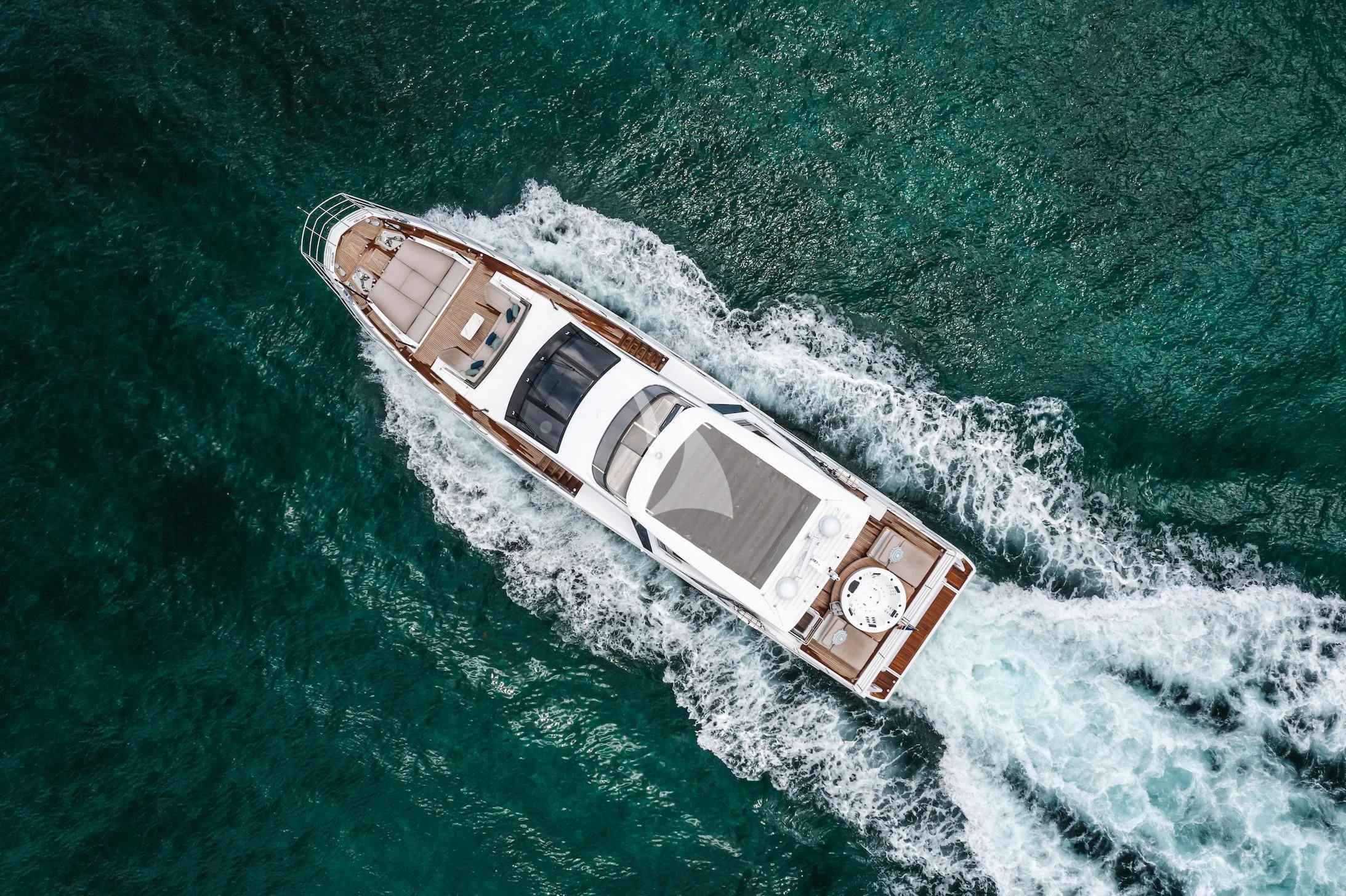 a small house on the water aboard MAREA LA NAUTICA Yacht for Sale