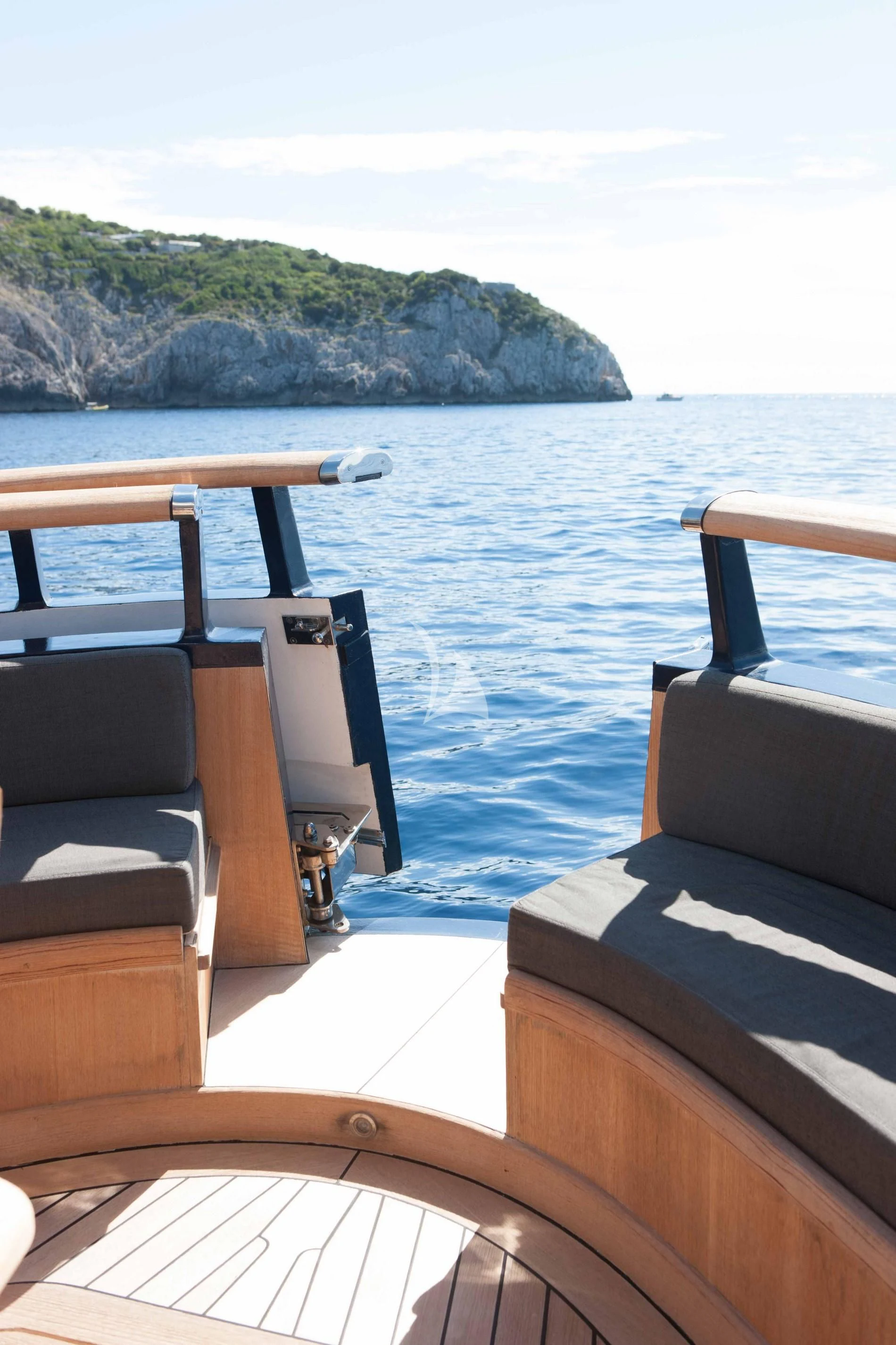 a boat on the water aboard ICE LADY Yacht for Sale
