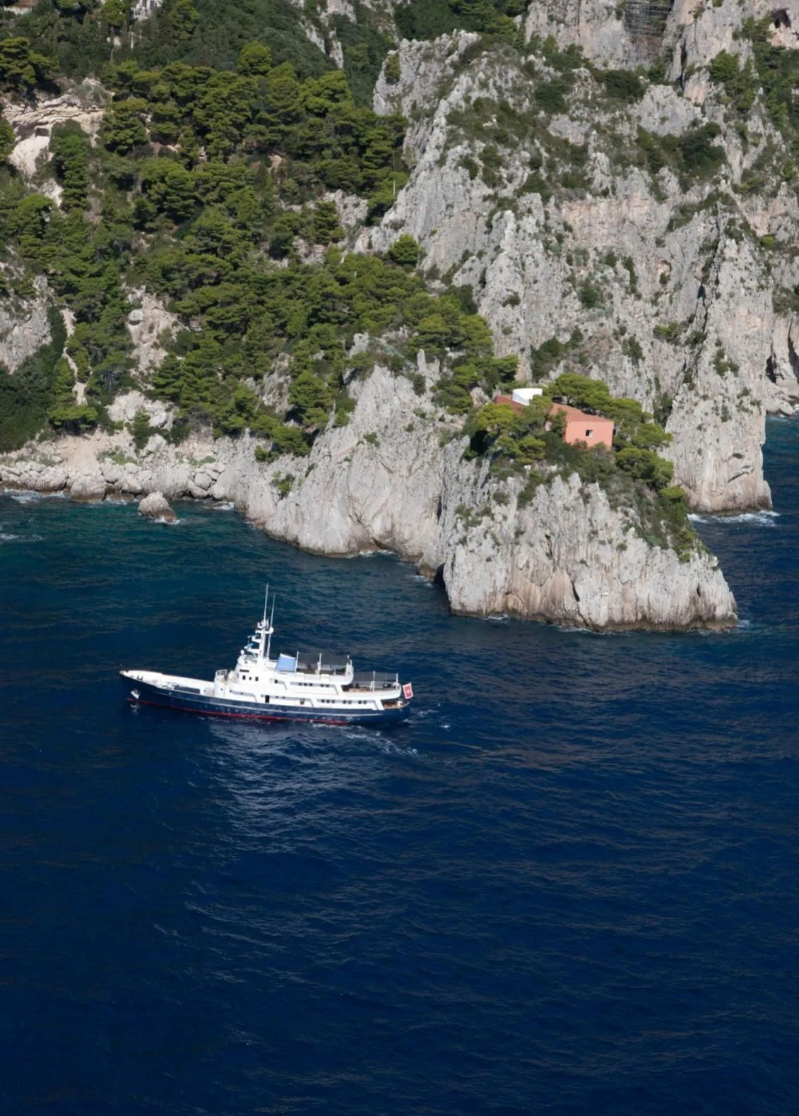 a boat in the water aboard ICE LADY Yacht for Sale