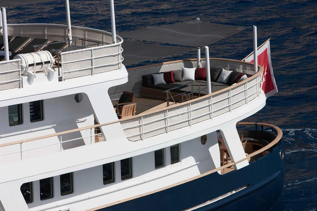a boat on the water aboard ICE LADY Yacht for Sale