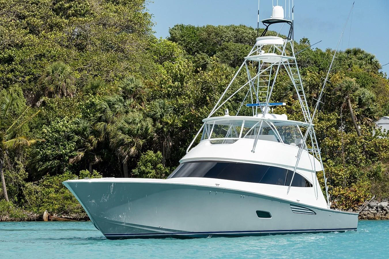 a boat on the water aboard SURFBUM Yacht for Sale
