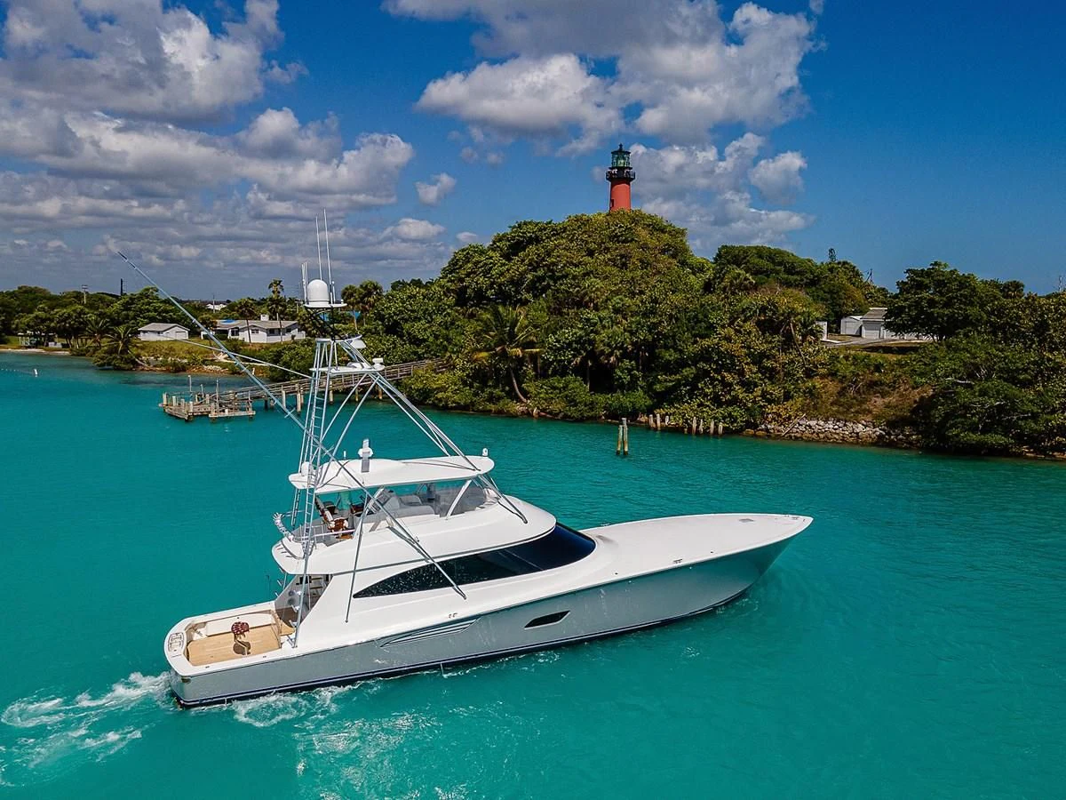 a boat in the water aboard SURFBUM Yacht for Sale