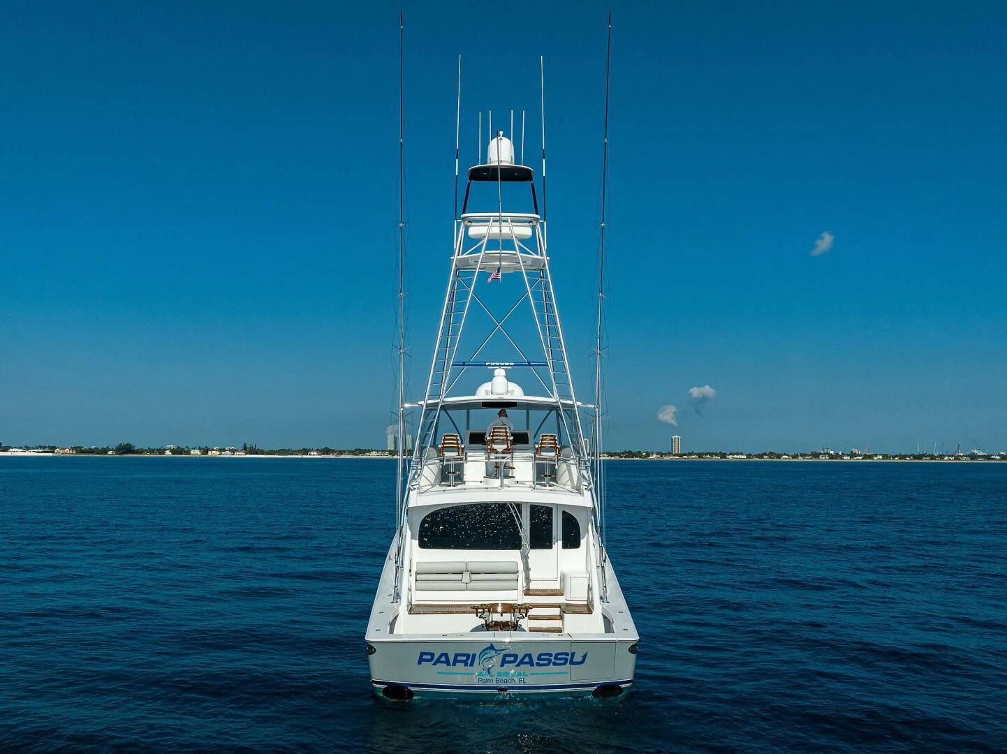 a boat on the water aboard SURFBUM Yacht for Sale