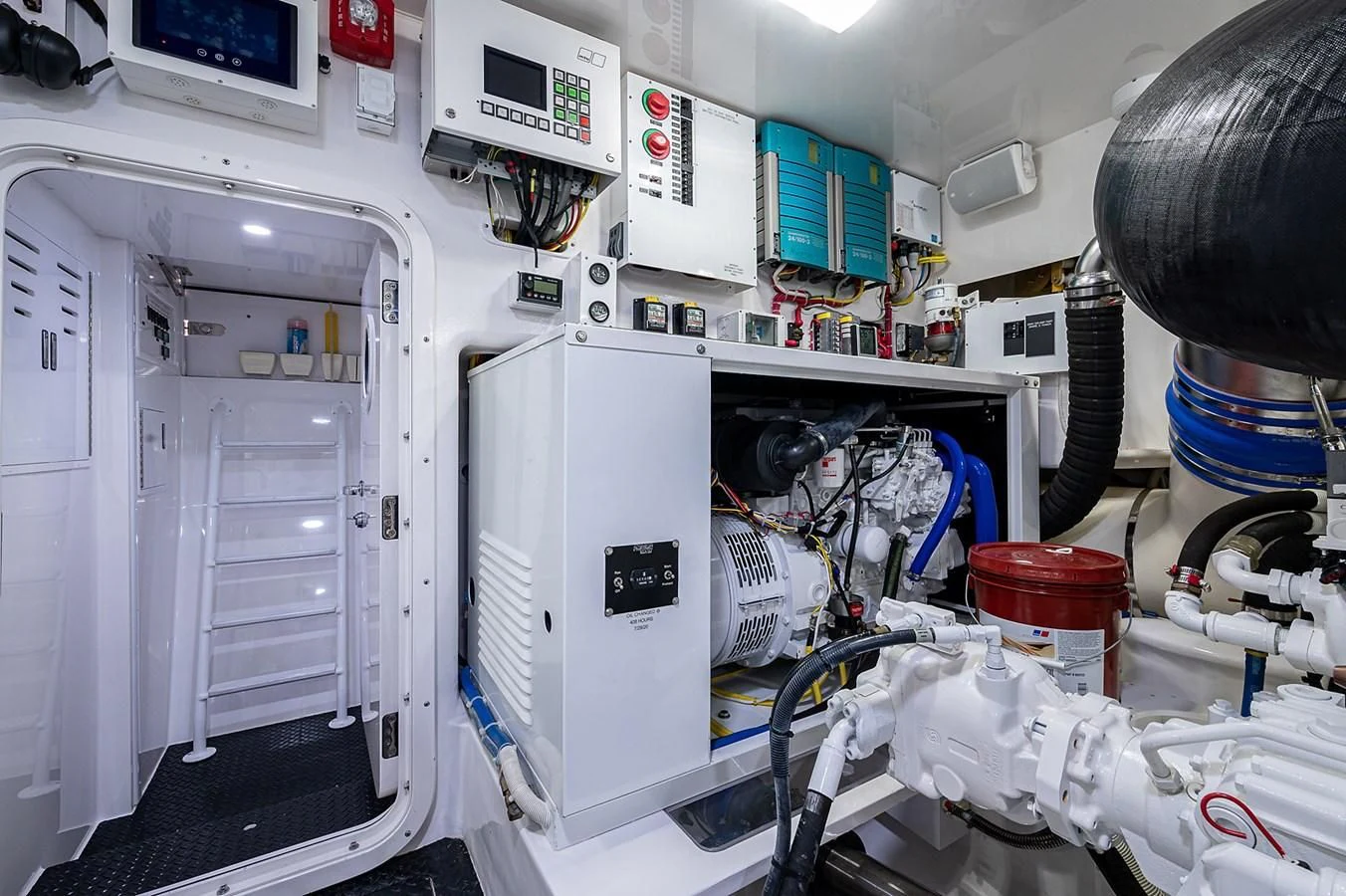 a room with medical equipment aboard SURFBUM Yacht for Sale