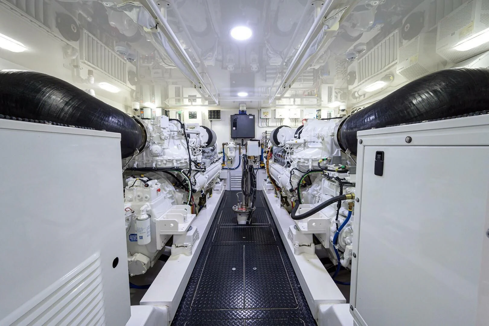 a room with machinery aboard SURFBUM Yacht for Sale