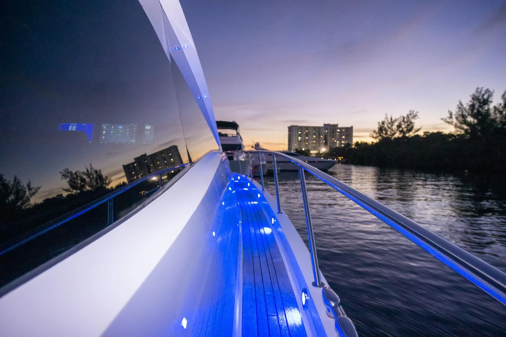 a boat on the water aboard SALACIA Yacht for Sale
