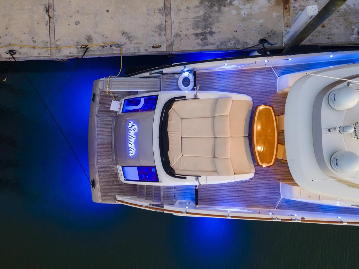 a machine on the counter aboard SALACIA Yacht for Sale