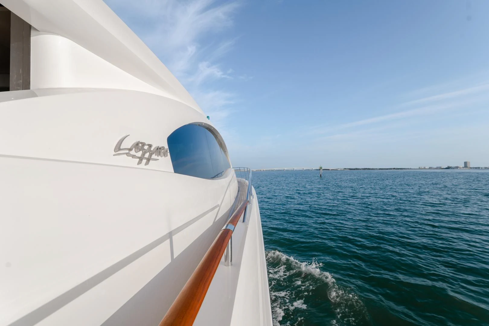 a boat on the water aboard SALACIA Yacht for Sale