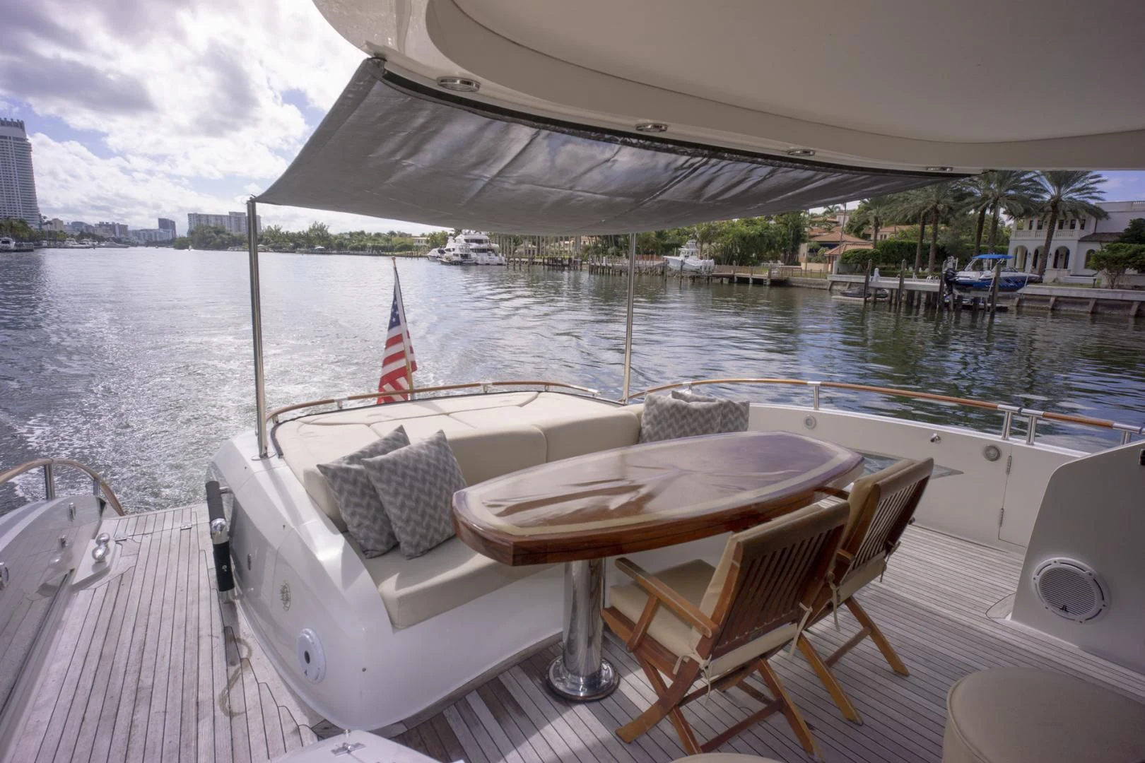 a boat on the water aboard SALACIA Yacht for Sale