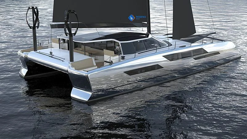a boat in the water aboard DAEDALUS D88 Yacht for Sale