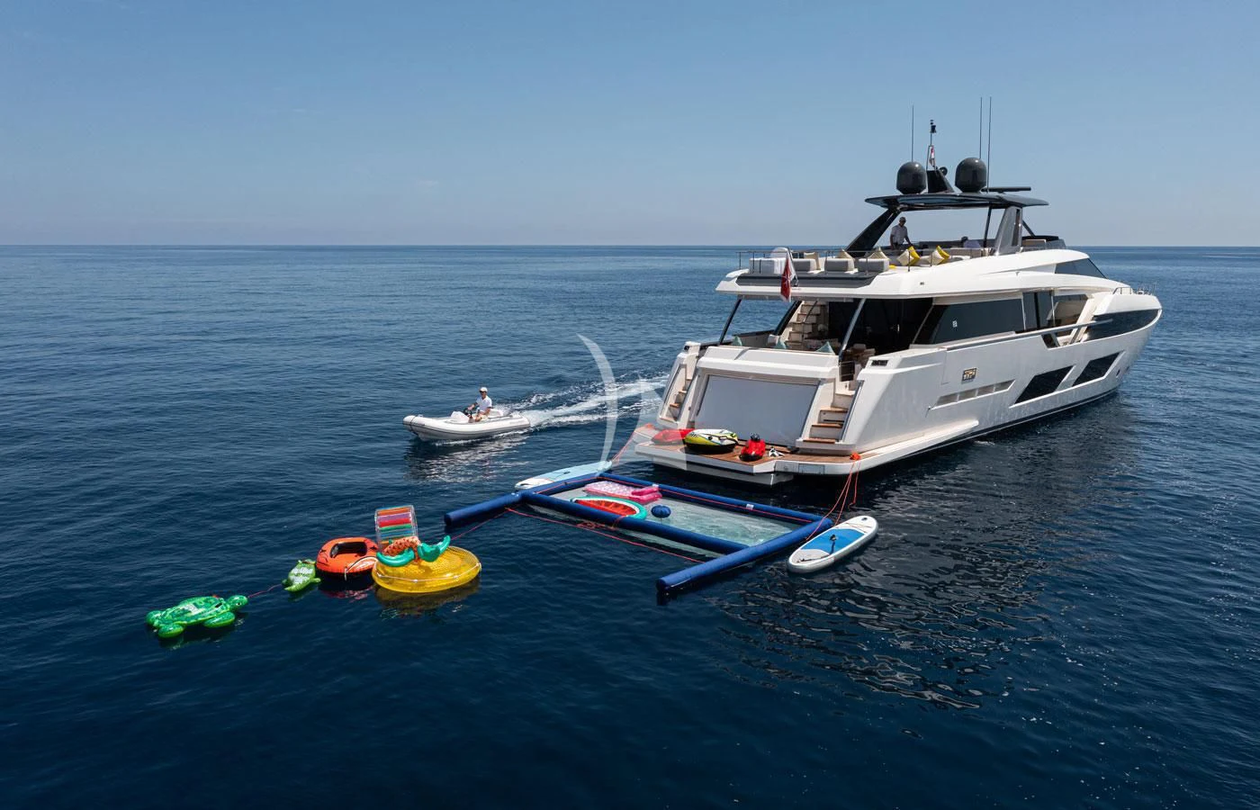 a boat on the water aboard ALEGRIA II Yacht for Sale