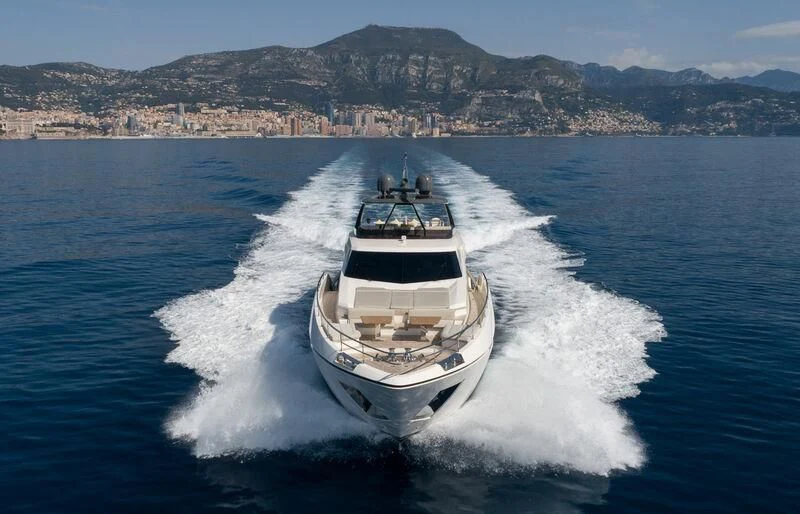 a boat on the water aboard ALEGRIA II Yacht for Sale