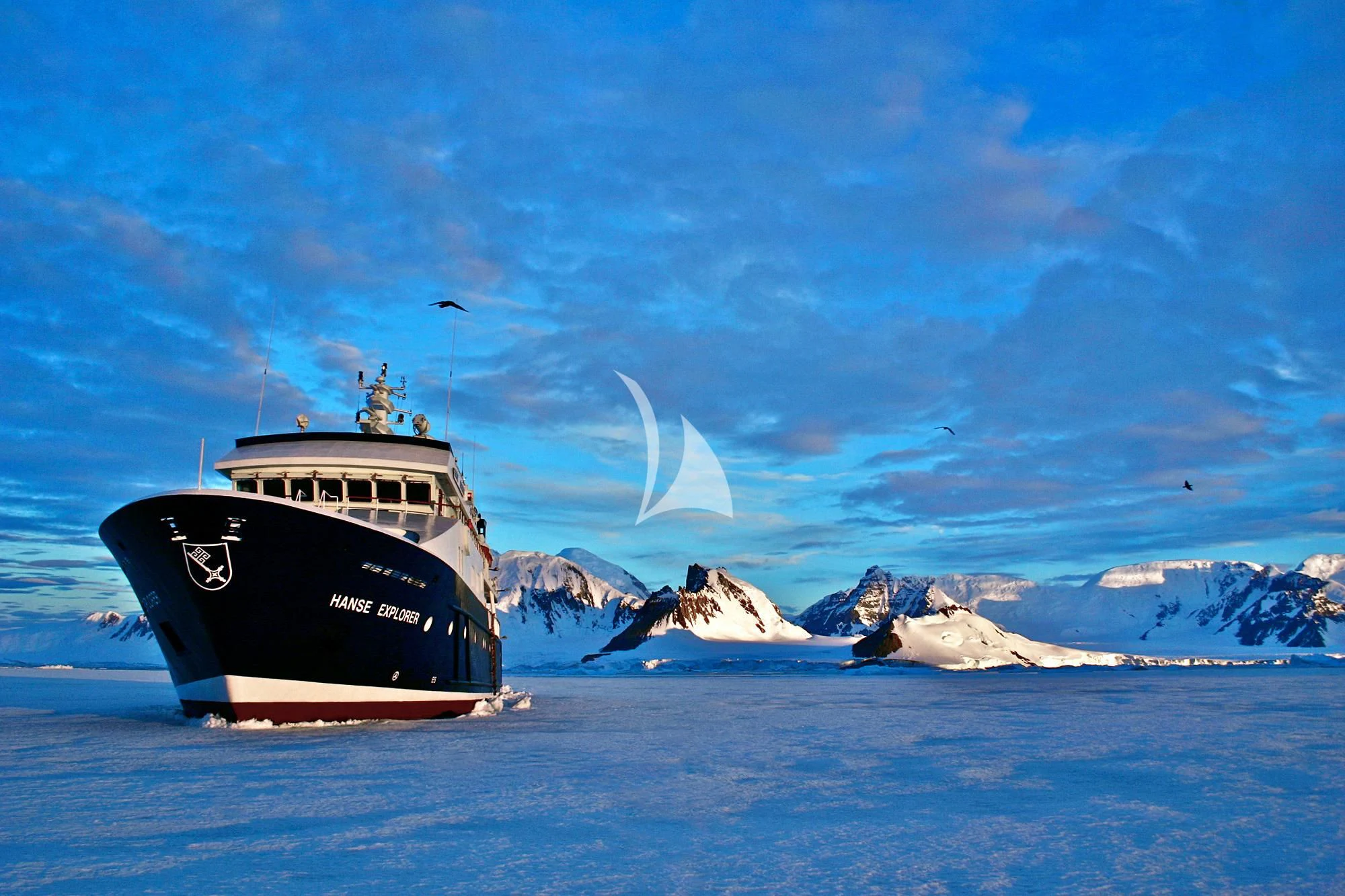 a boat in the water aboard HANSE EXPLORER Yacht for Sale