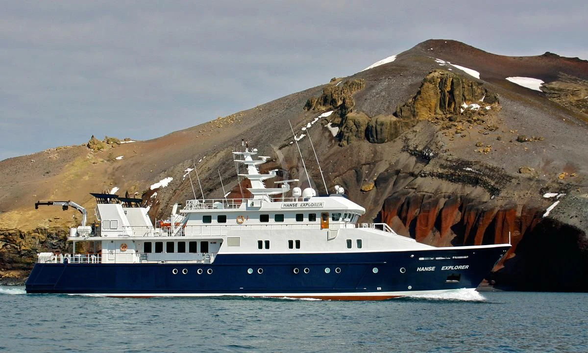 a boat in the water aboard HANSE EXPLORER Yacht for Sale
