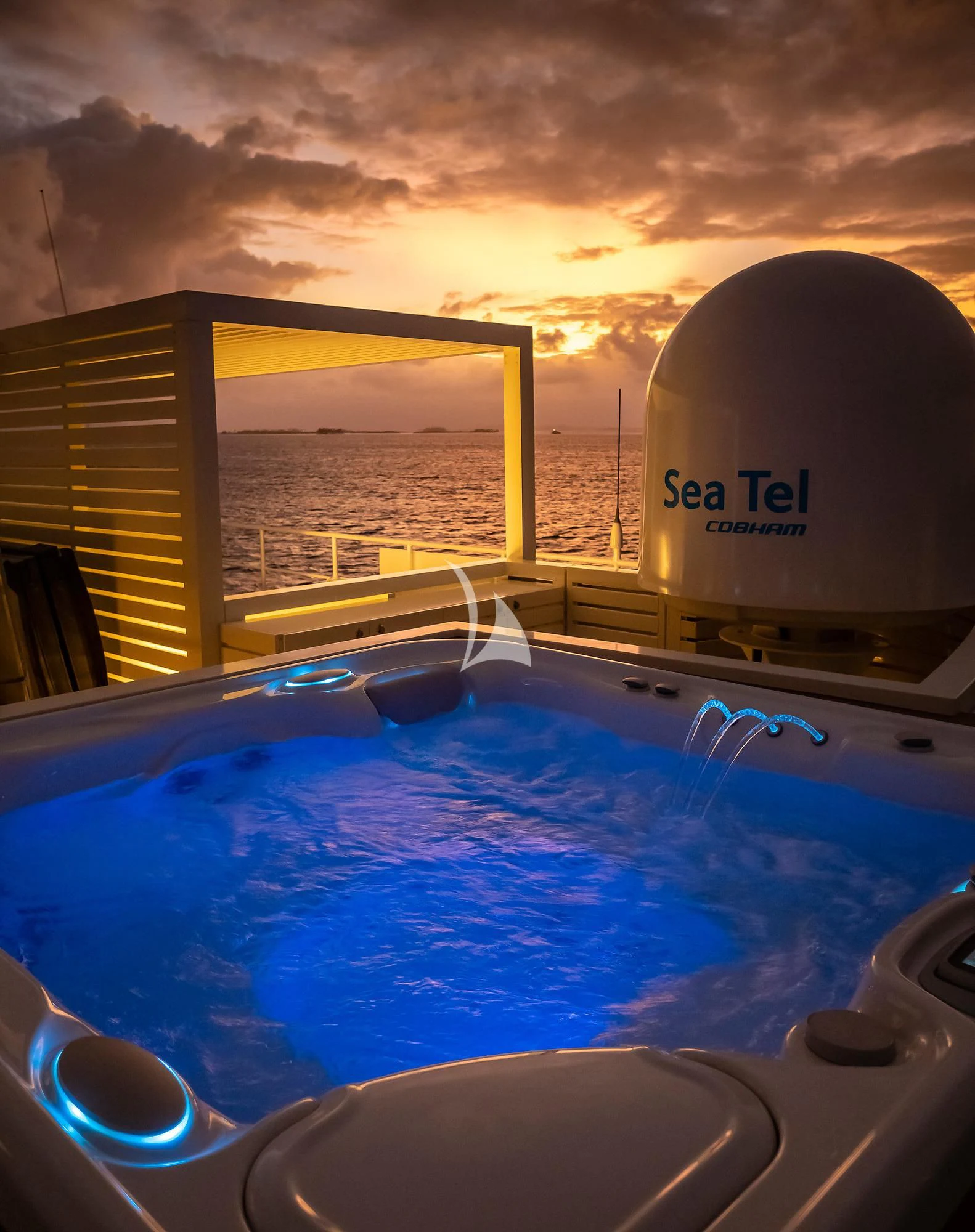 a view of the ocean from the cockpit of a plane aboard HANSE EXPLORER Yacht for Sale