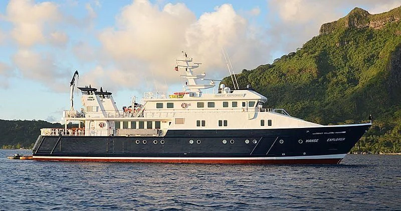 a boat on the water aboard HANSE EXPLORER Yacht for Sale