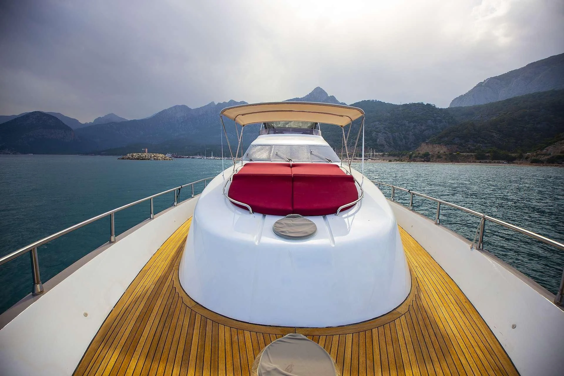 a boat on a body of water aboard ERDOGAN Yacht for Sale