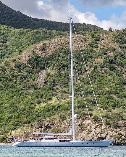 a boat on the water aboard HYPERION Yacht for Charter
