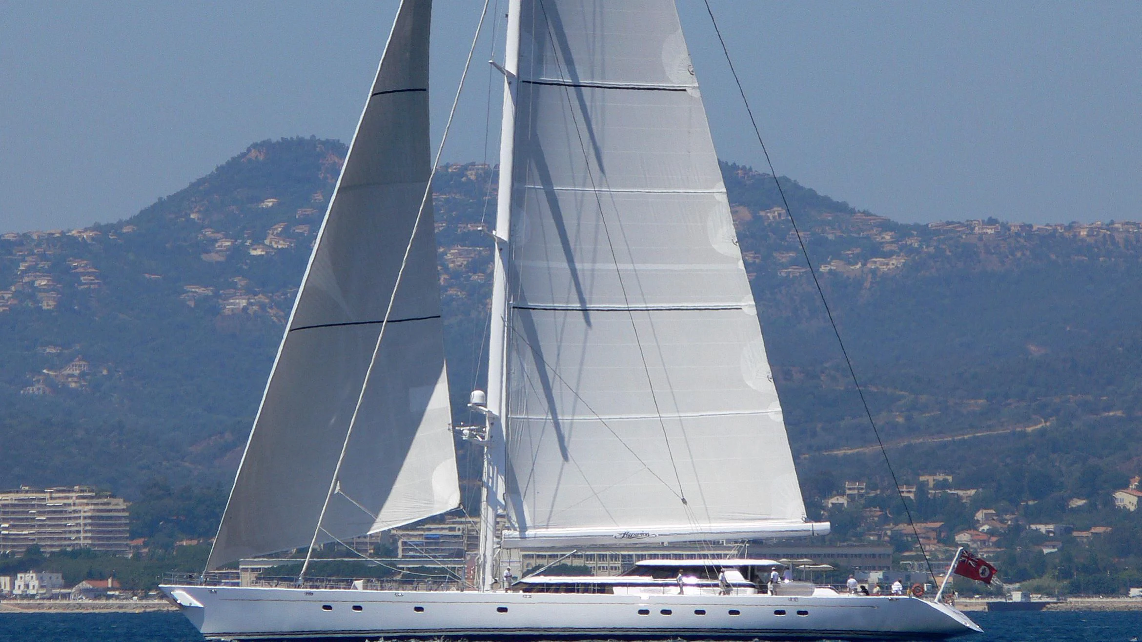 a sailboat on the water aboard HYPERION Yacht for Charter