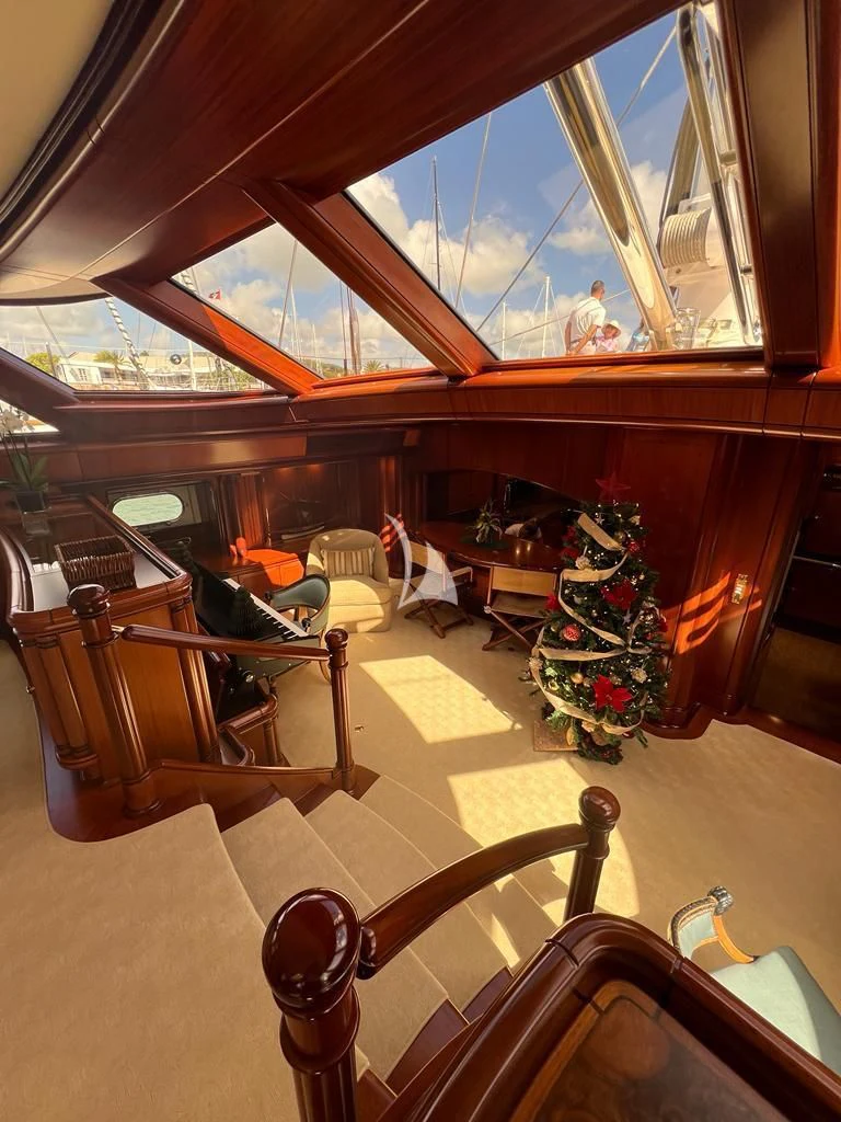 inside view of a church aboard HYPERION Yacht for Charter