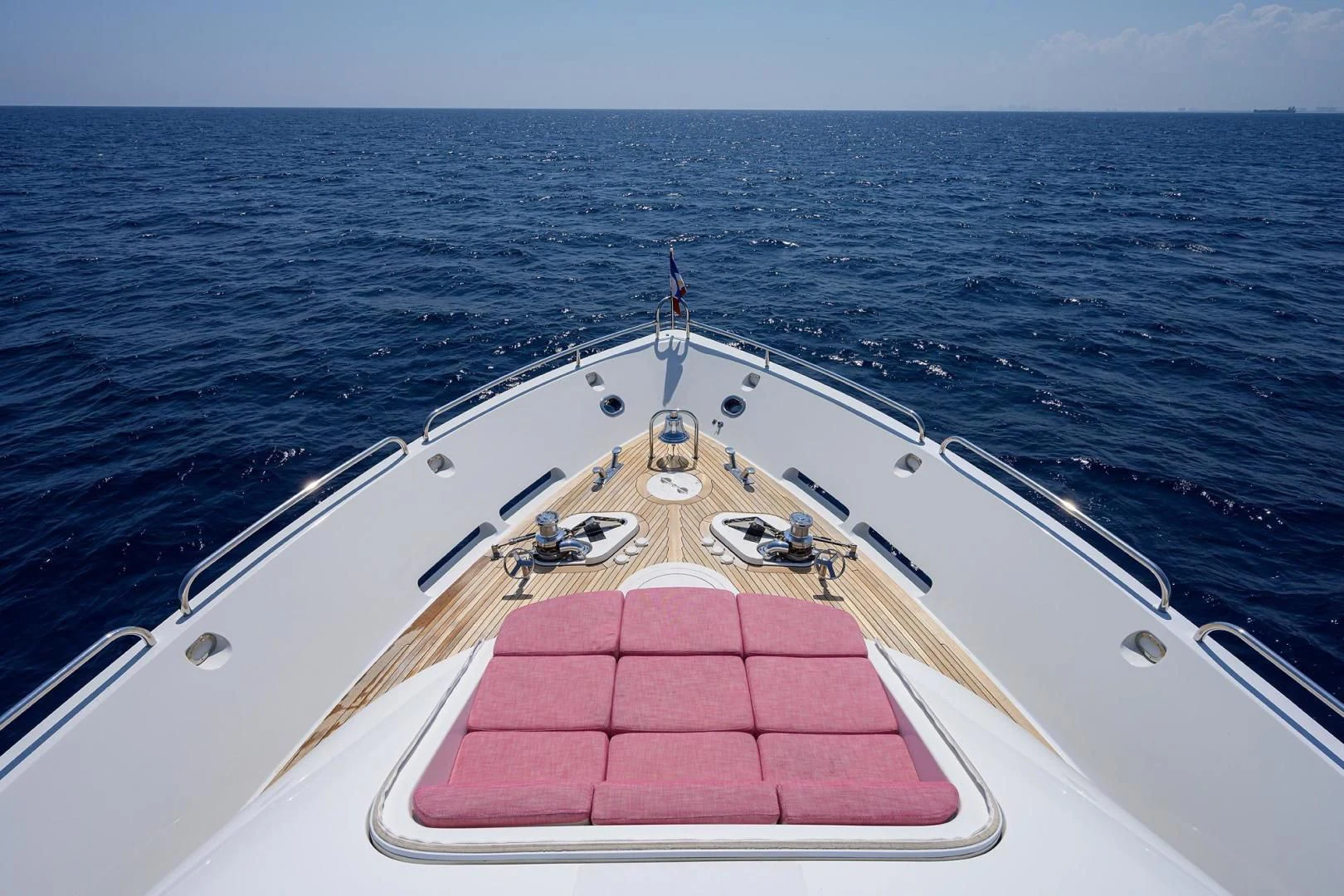 a boat on the water aboard THE JOB FATHER Yacht for Sale