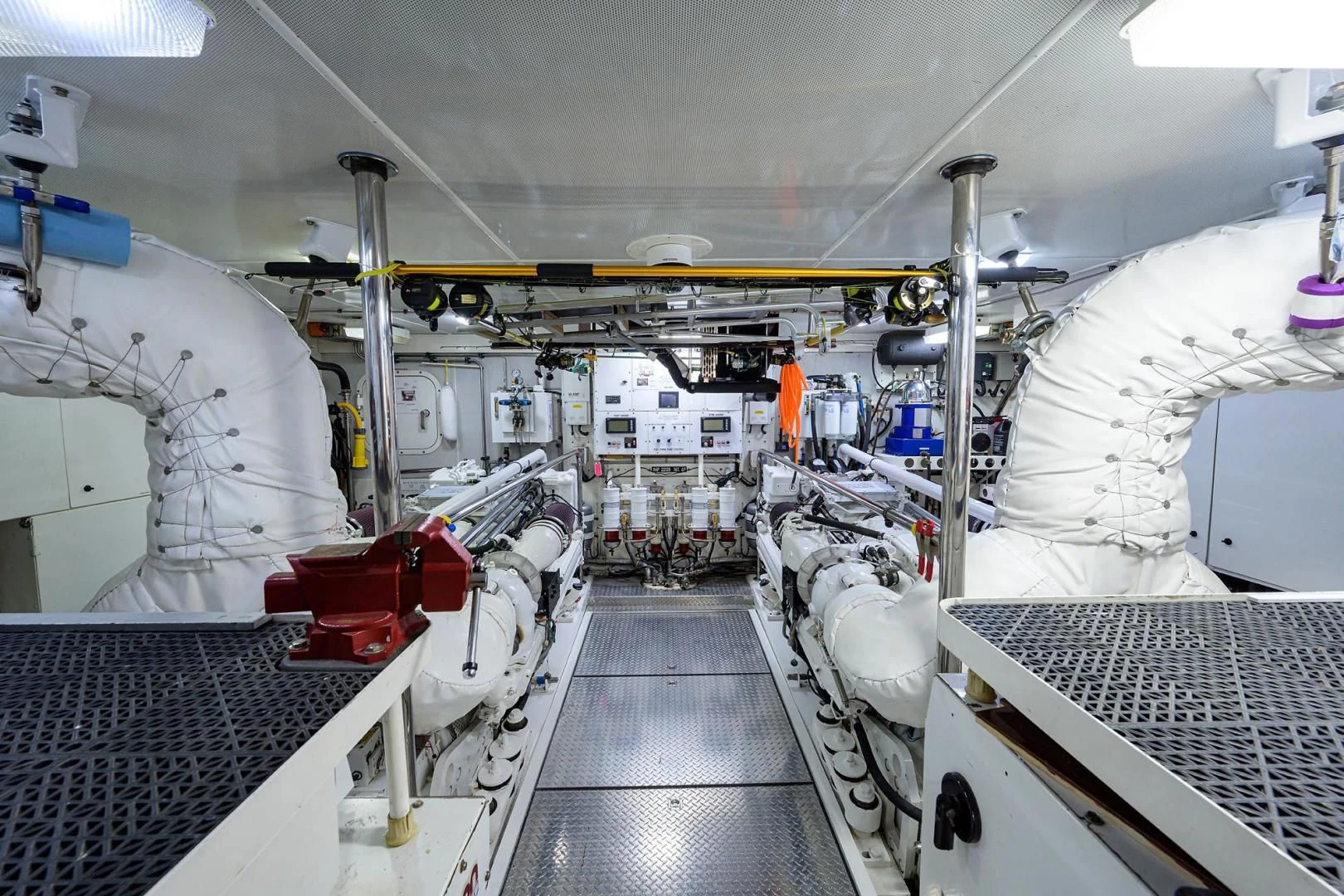 inside view of a factory aboard THE JOB FATHER Yacht for Sale