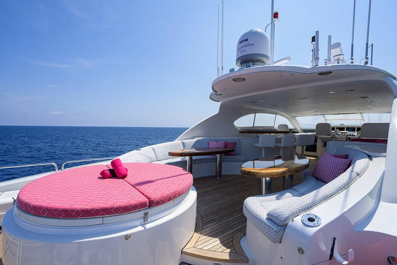 a boat on the water aboard THE JOB FATHER Yacht for Sale