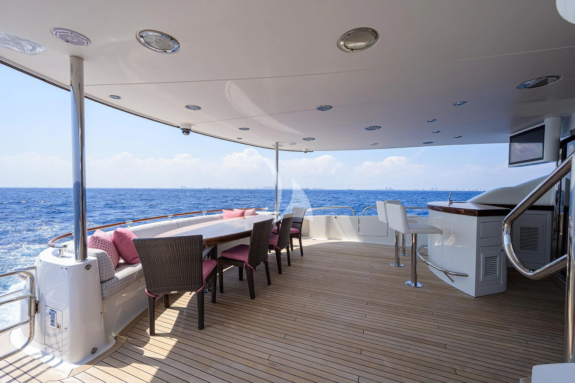 a boat on the water aboard THE JOB FATHER Yacht for Sale
