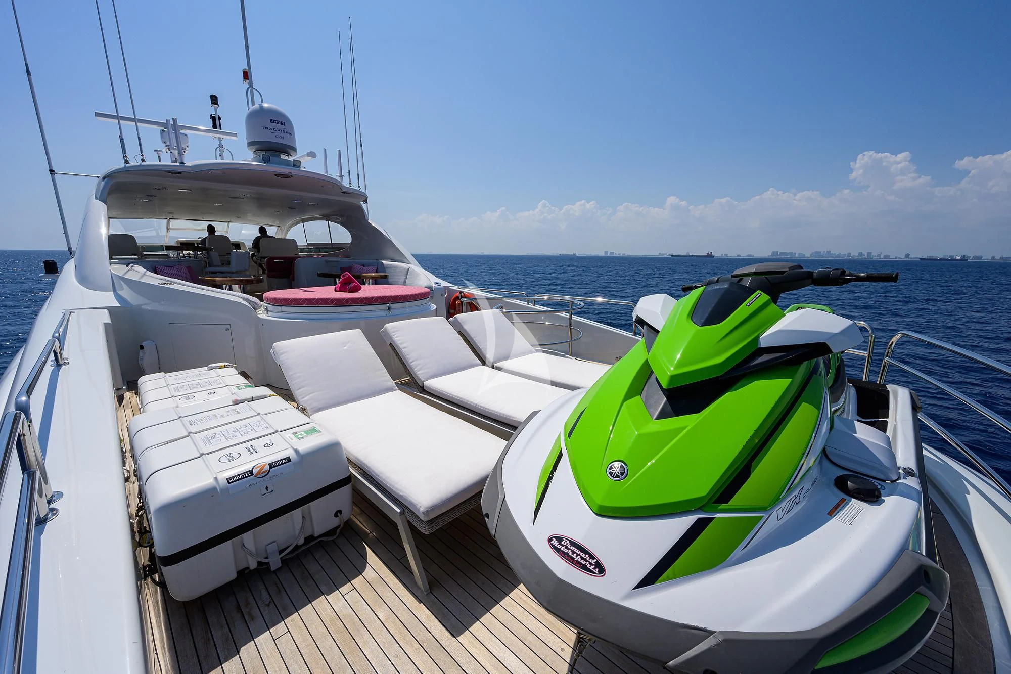 boats on the water aboard THE JOB FATHER Yacht for Sale