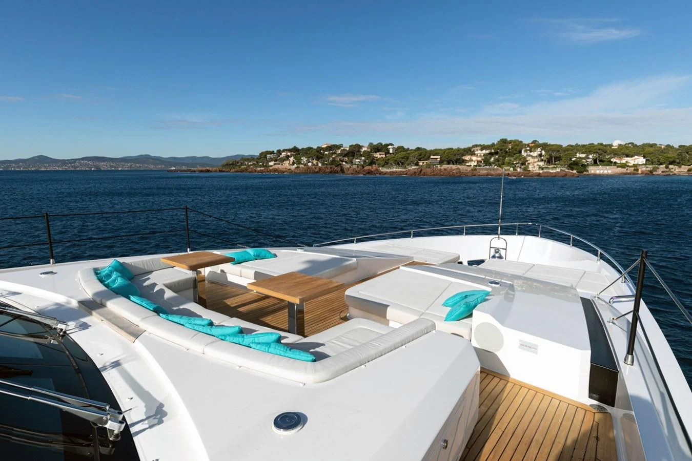 a boat on the water aboard JAG'B Yacht for Sale