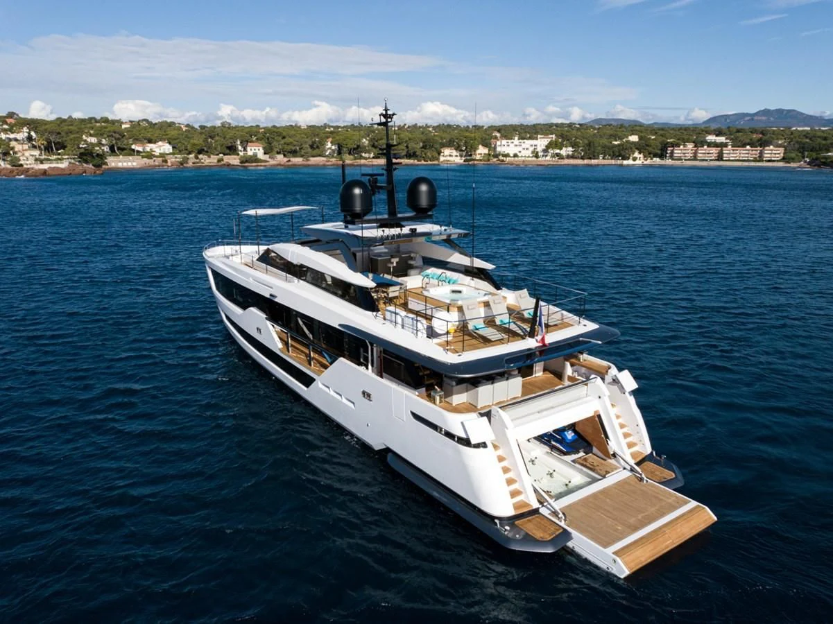 a ship on the water aboard JAG'B Yacht for Sale