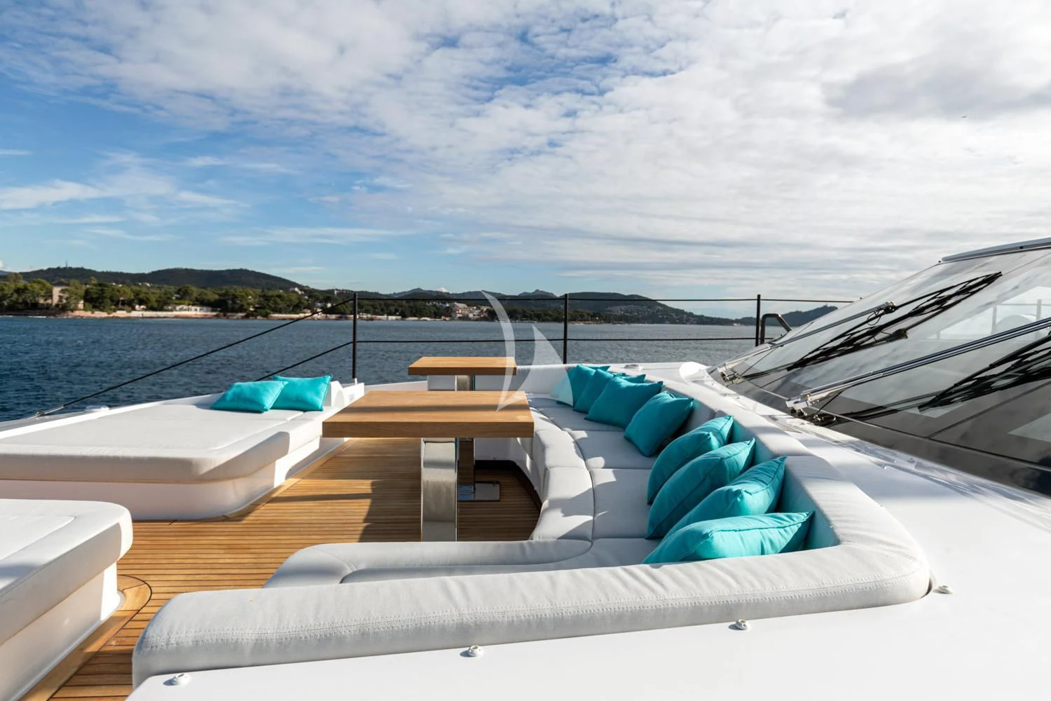 a boat on the water aboard JAG'B Yacht for Sale