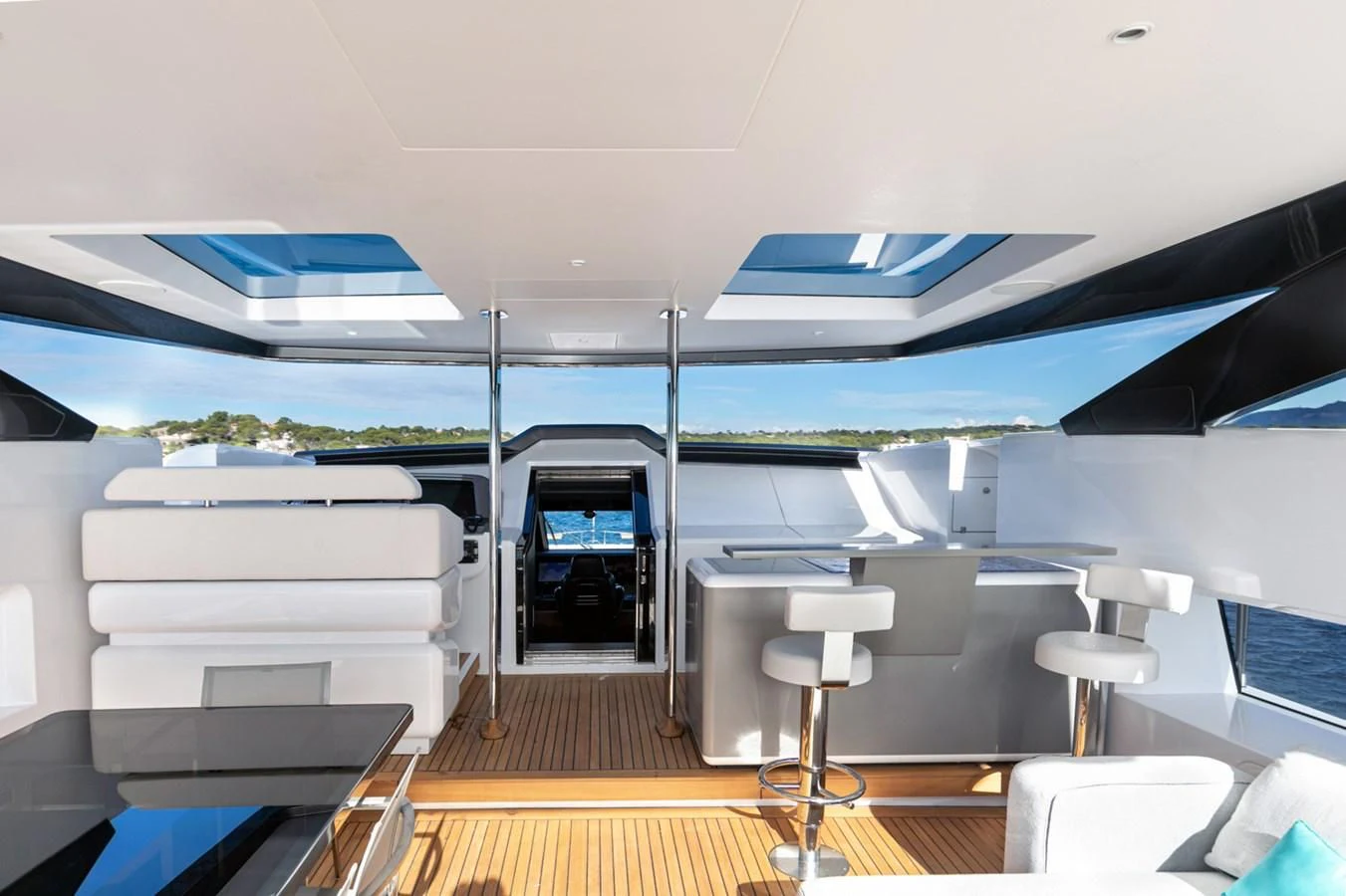 a boat on the water aboard JAG'B Yacht for Sale